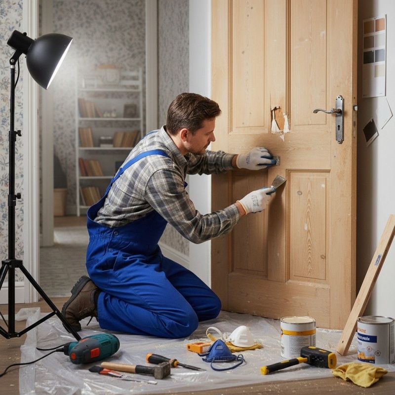 Linen Closet Door Repair in Kansas City, KS