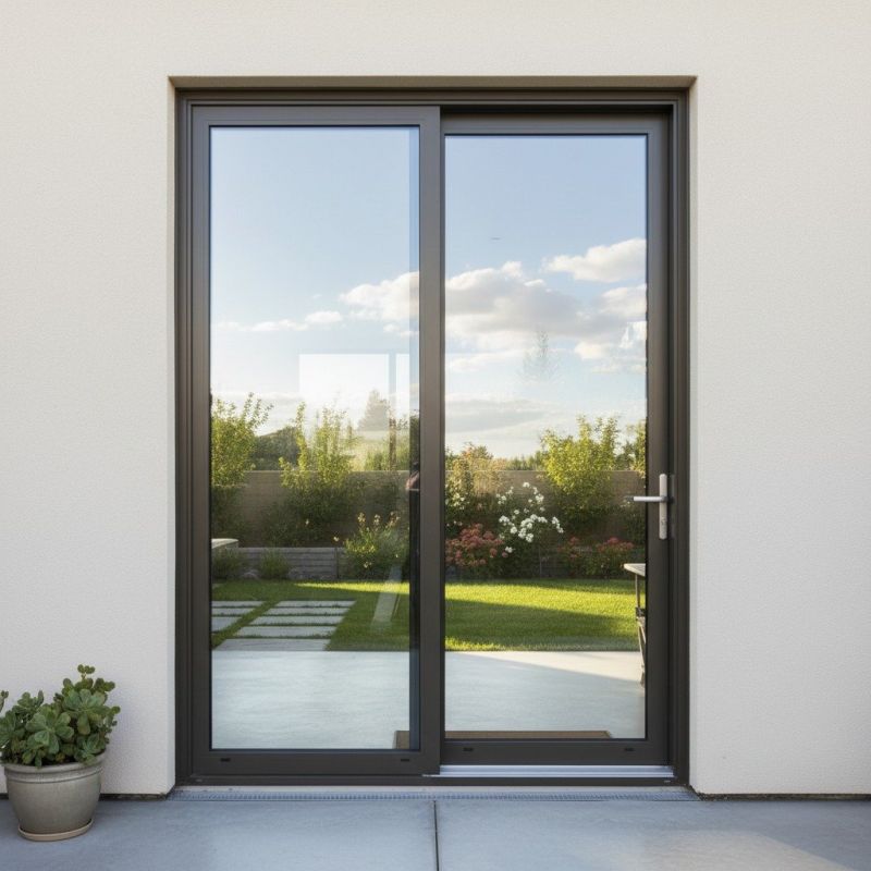 Wood Sliding Door Installation in Cary, NC
